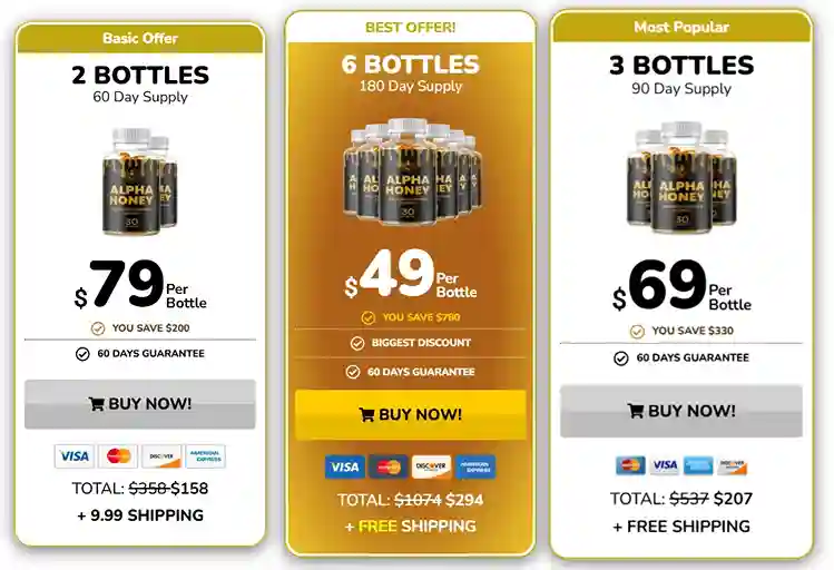 Alpha Honey price